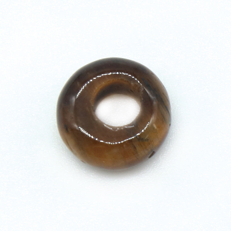 Large Hole Crystal Agate Jade Abacus Beads
