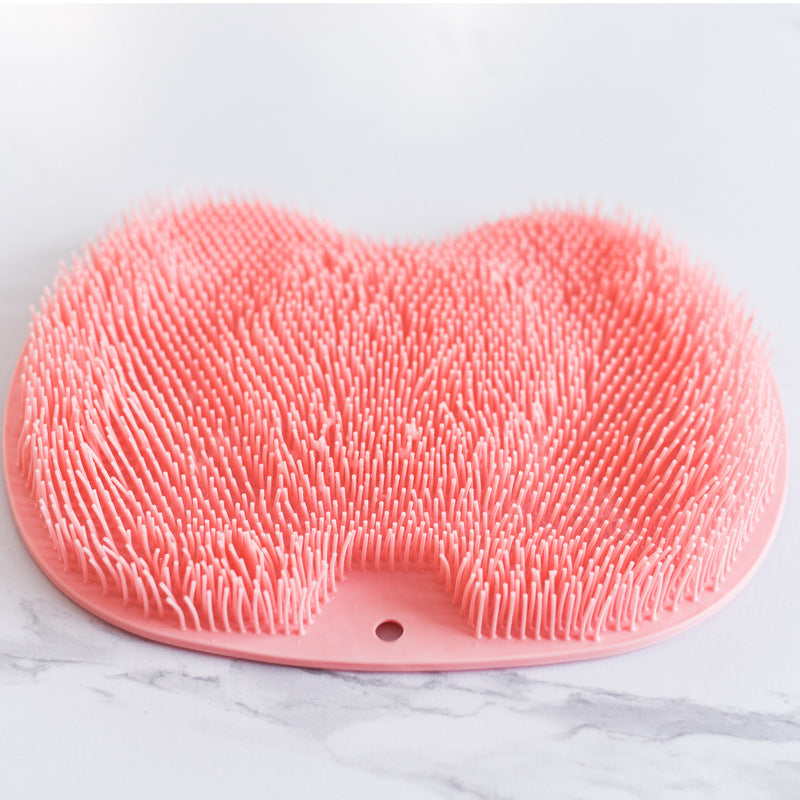 Massage Bath Brush Silicone Foot Rub Pad