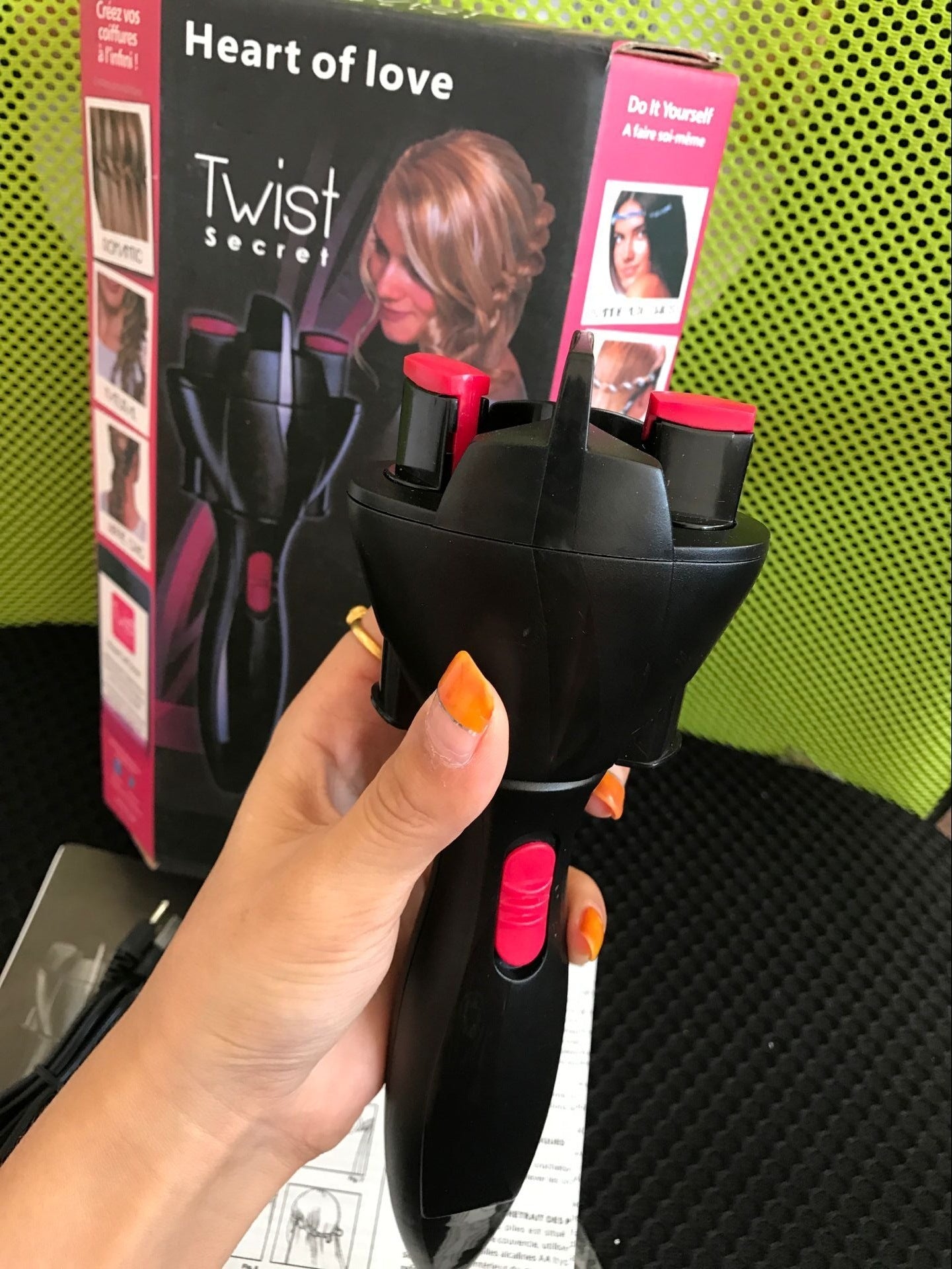 Automatic Hair Braider Twister USB Braiding Machine