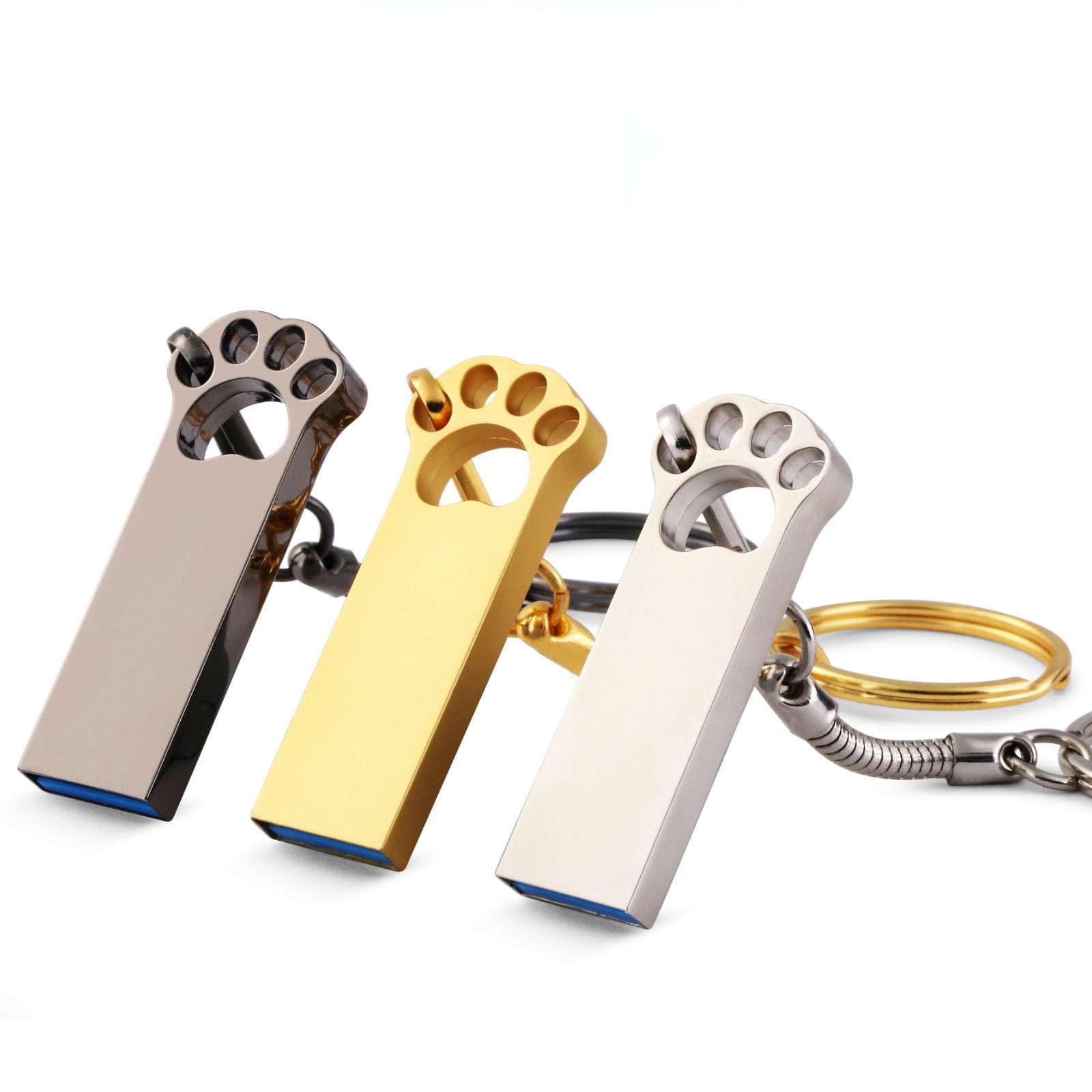 Custom Metal Waterproof USB Drive - Compact Gift