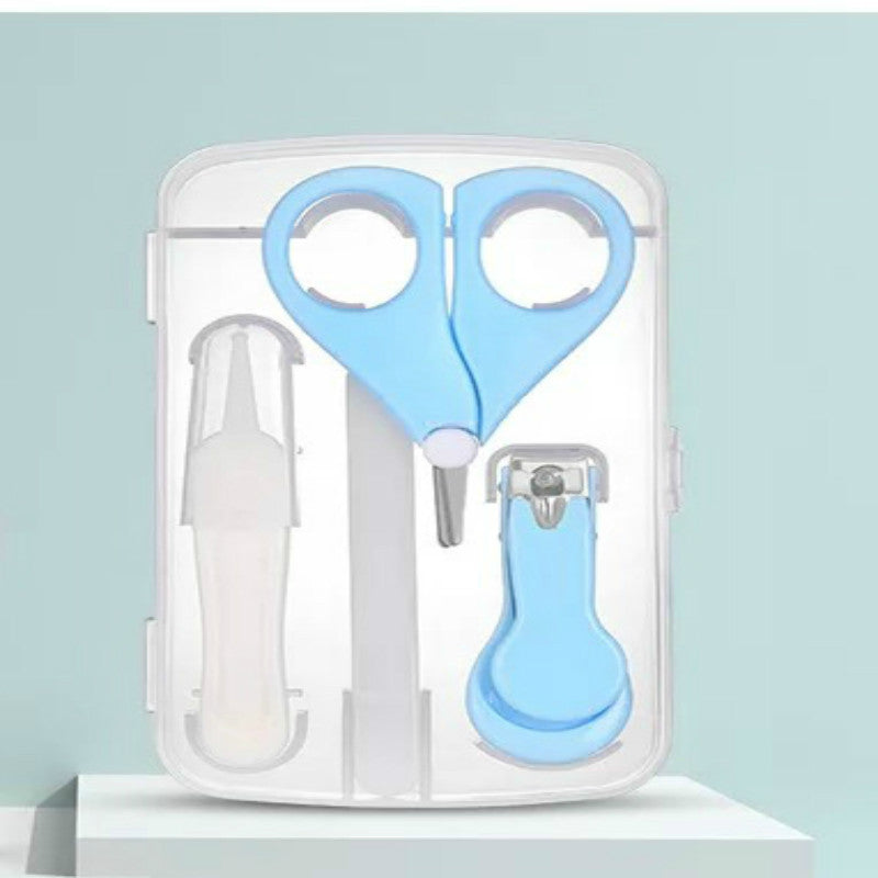 Baby Nail Care Set File, Clipper, Safety Clipper 4-Piece