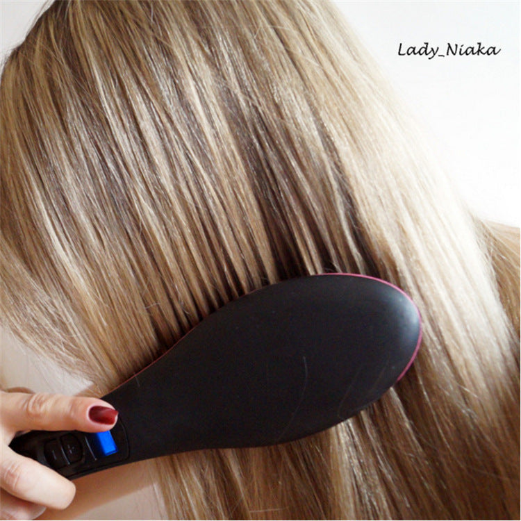 Electric Ionic Hair Straightening Comb