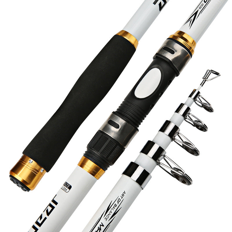 2.1M-3.6M Carbon Fiber Telescopic Carp Rod