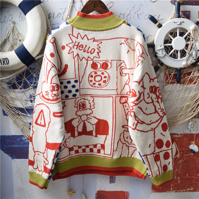 Warm sweater sweater