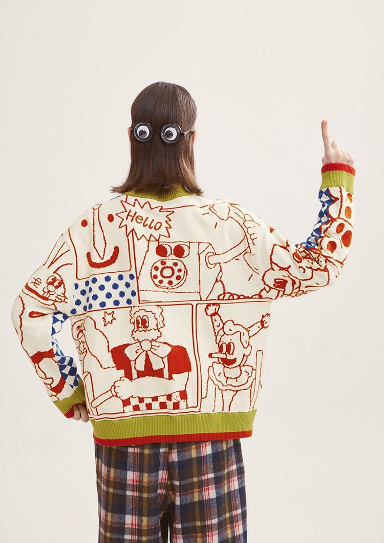 Warm sweater sweater
