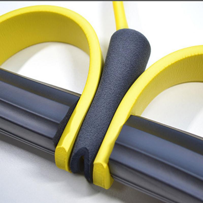 Latex Foot Pedal Resistance Band with Handle