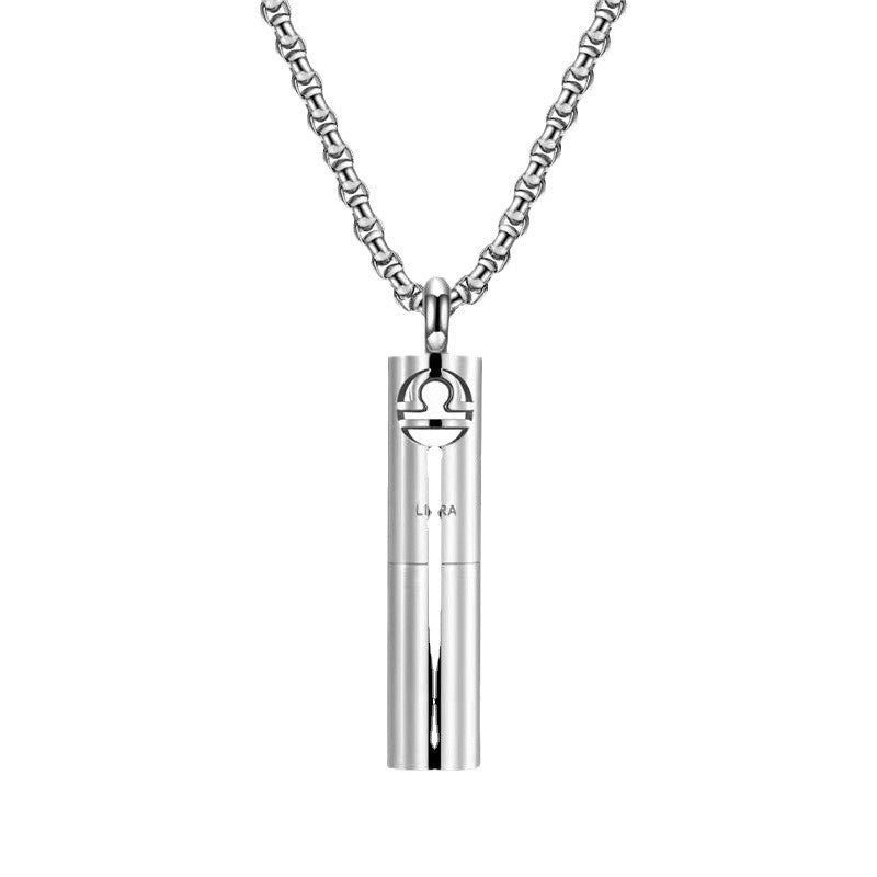 Stainless Steel Constellation Perfume Necklace