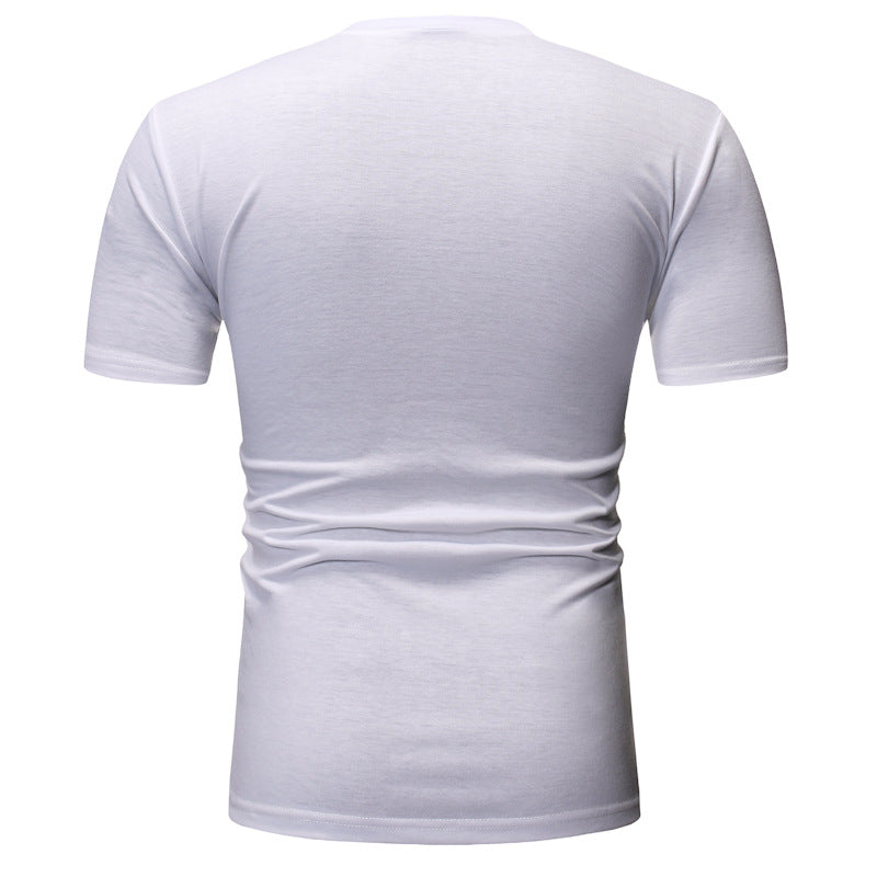 Men's summer African style T-shirt