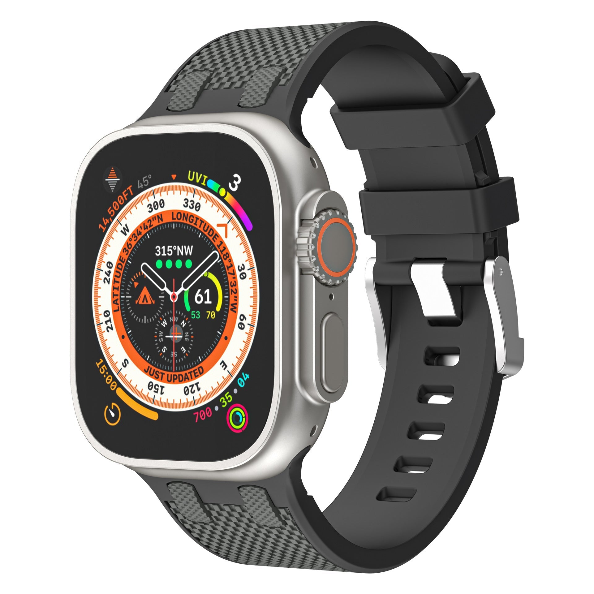 19 GenerationSE Farm Oak Silicone Strap