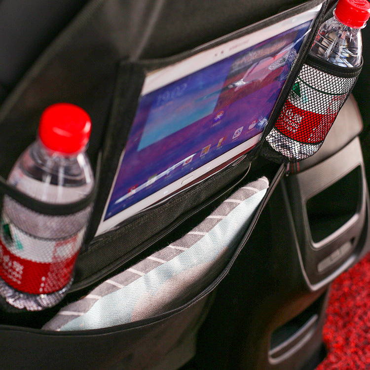 Car Ipad Car Seat Back Storage Seat Kick Pad Hanging Bag