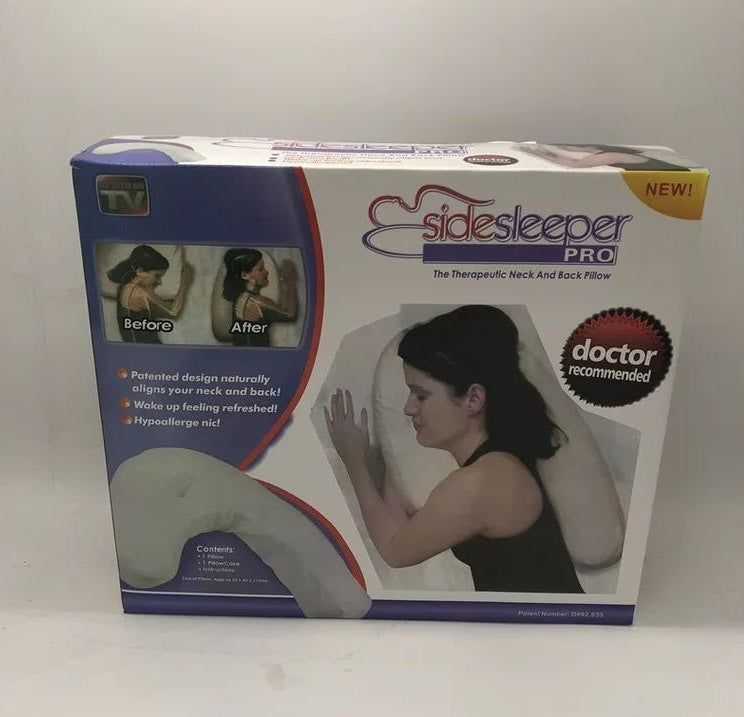 Cotton Pillow for Side Sleepers