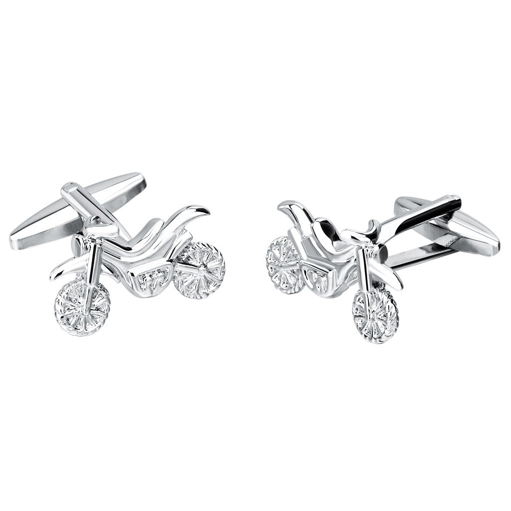 Motorcycle Style Glossy Men's Cuff Nails