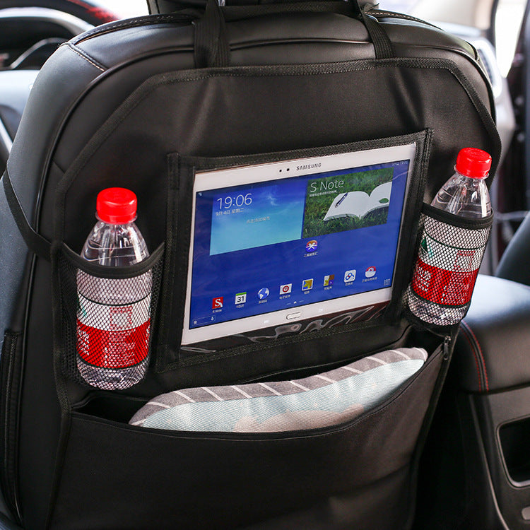 Car Ipad Car Seat Back Storage Seat Kick Pad Hanging Bag