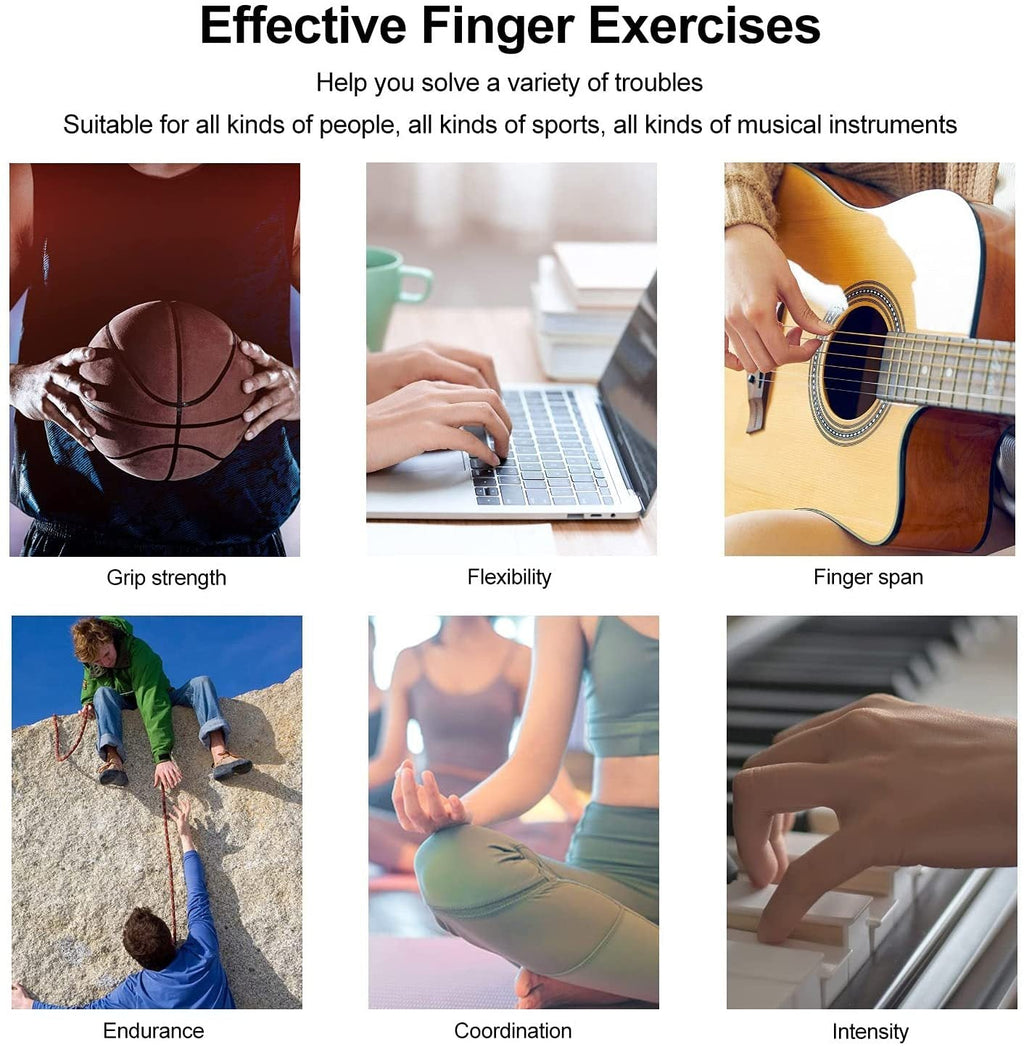 Silicone Finger Grip Trainer for Arthritis Relief