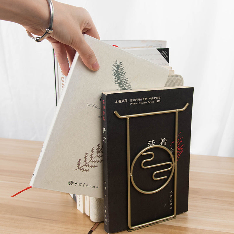 Desktop Metal Bookend Study Office Documents