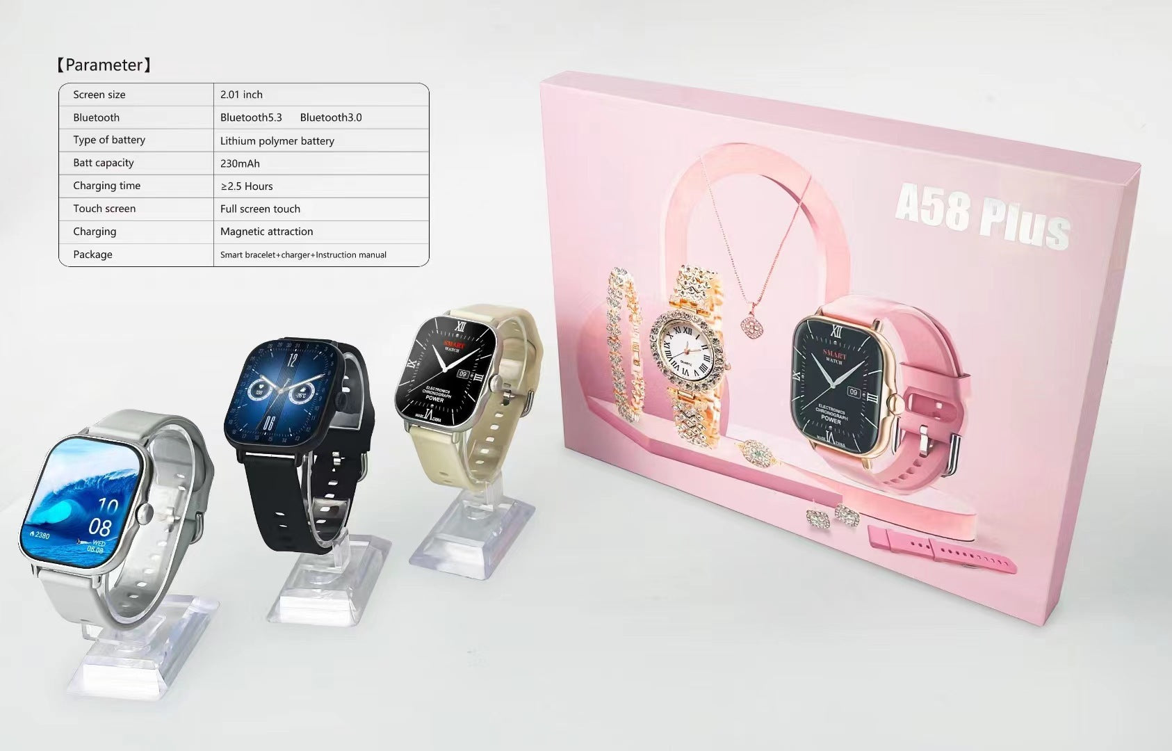 Women's Bluetooth Smartwatch