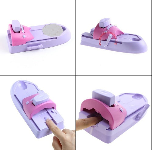 DIY Draagbare Nail Printer Art Stempel Tool Set