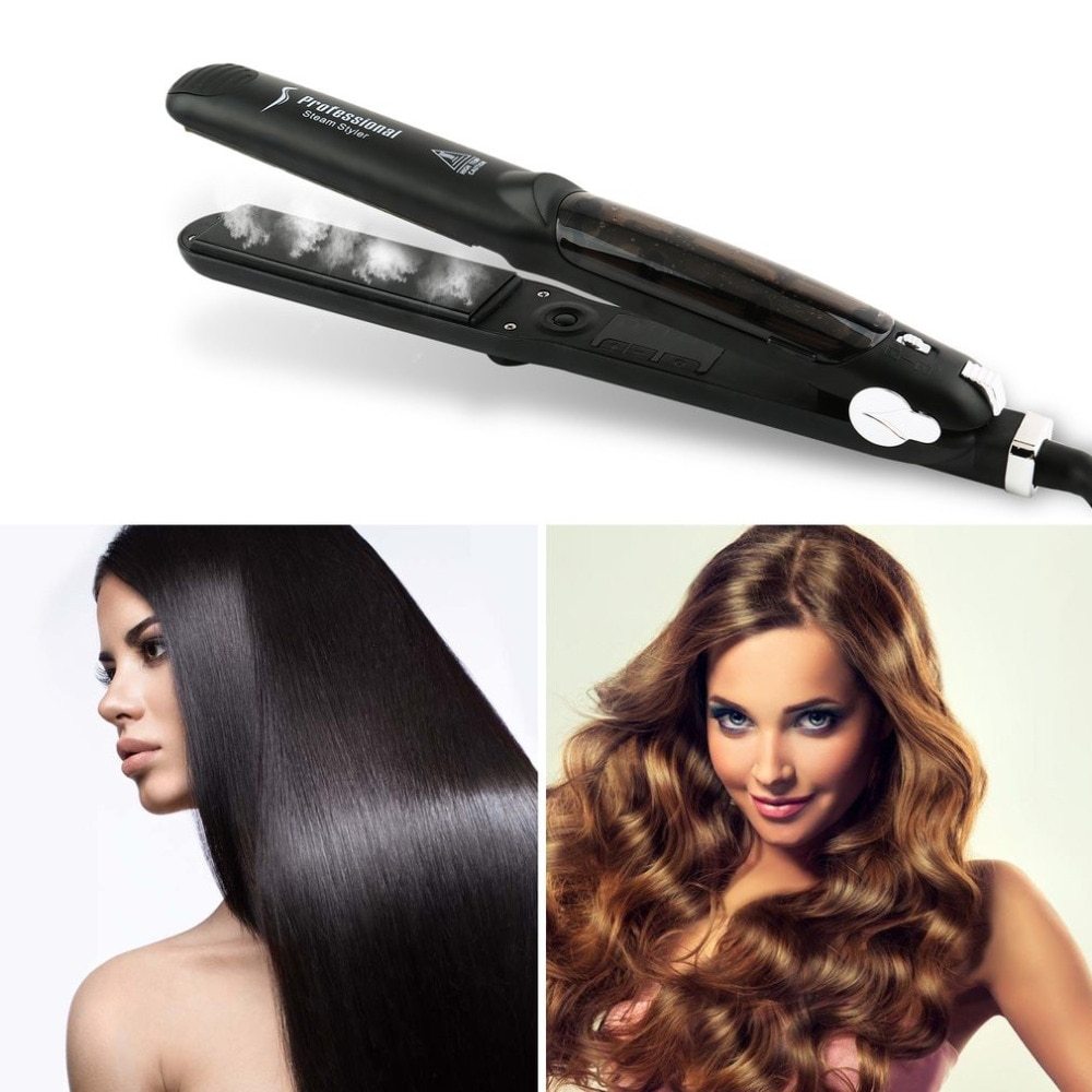 Steam Flat Iron with Argan Infusion