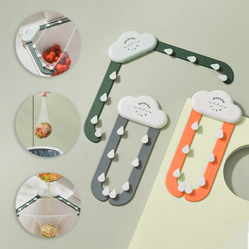 Triangular Sink Drain Rack Kitchen Garbage Filter