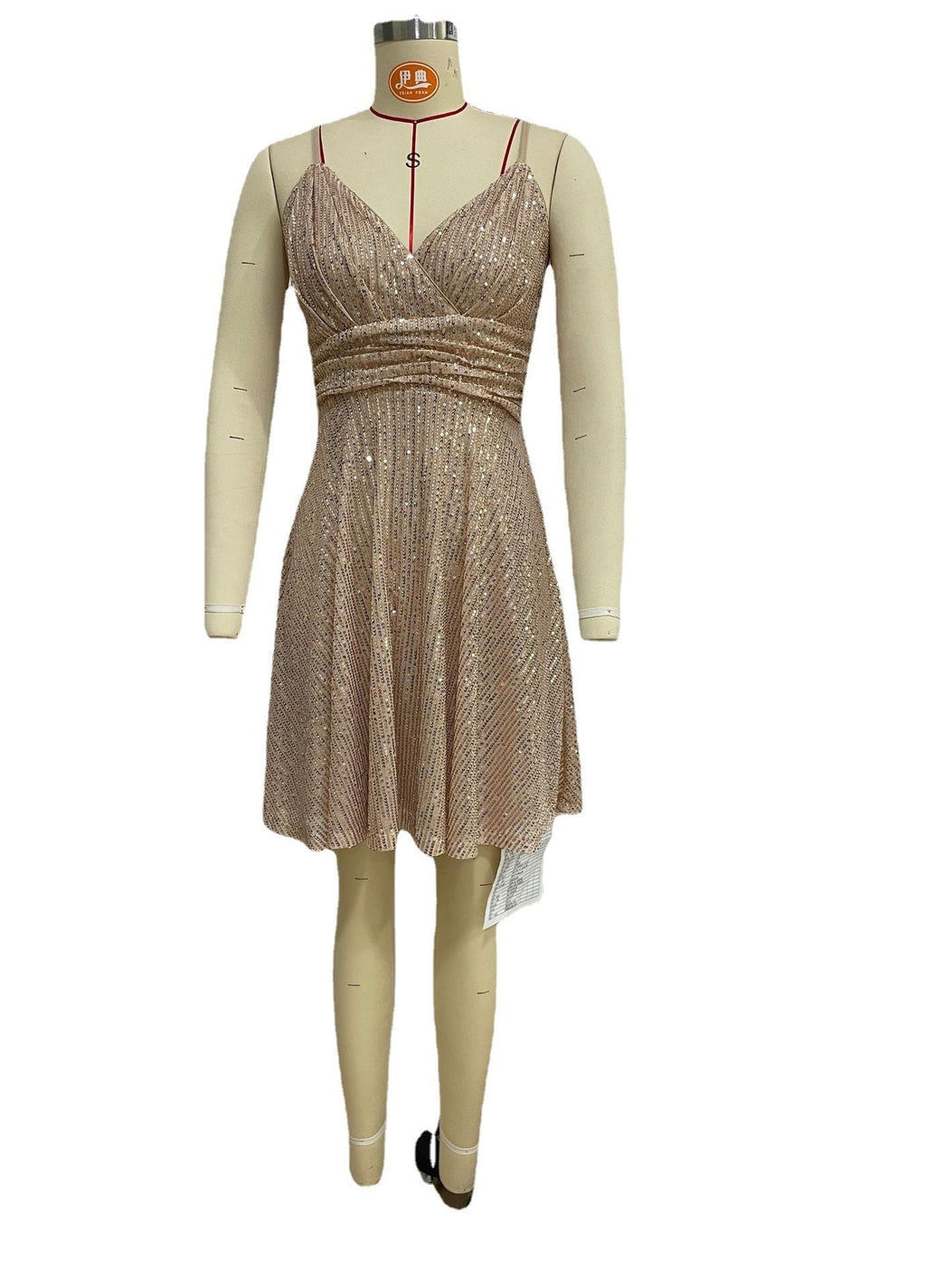 Gorgeous Sequined Vacation Dress