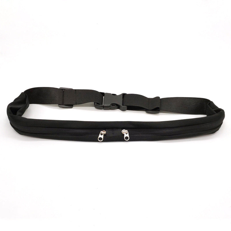 Double Pocket Sports Waist Bag