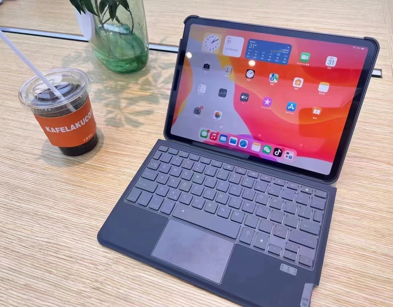 Ipad Tablet Separation Magic Control Bluetooth Keyboard Protective