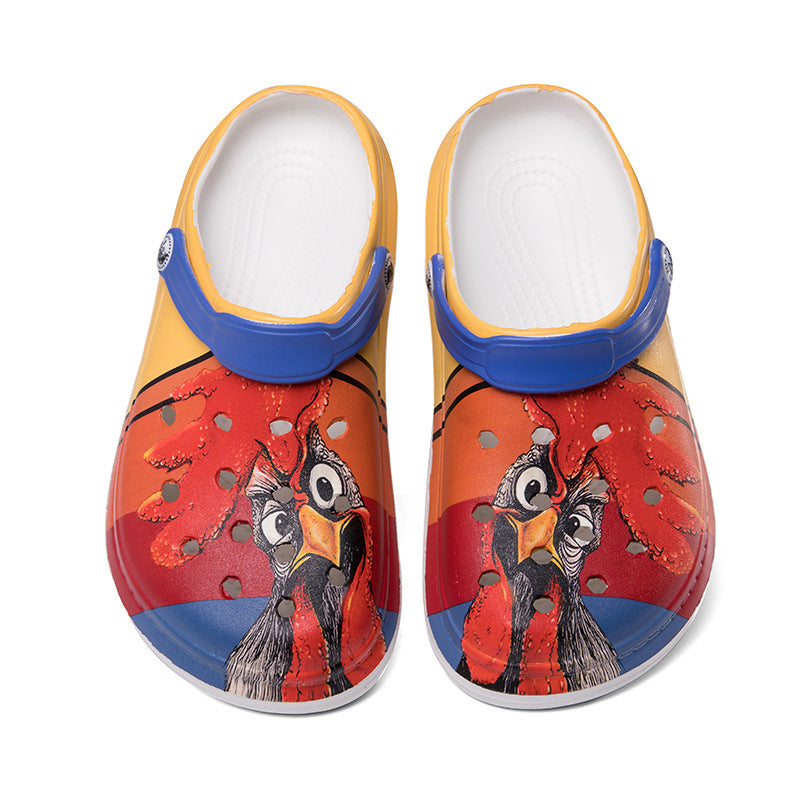 Hollow-out Breathable Garden Beach Sandals for Couples