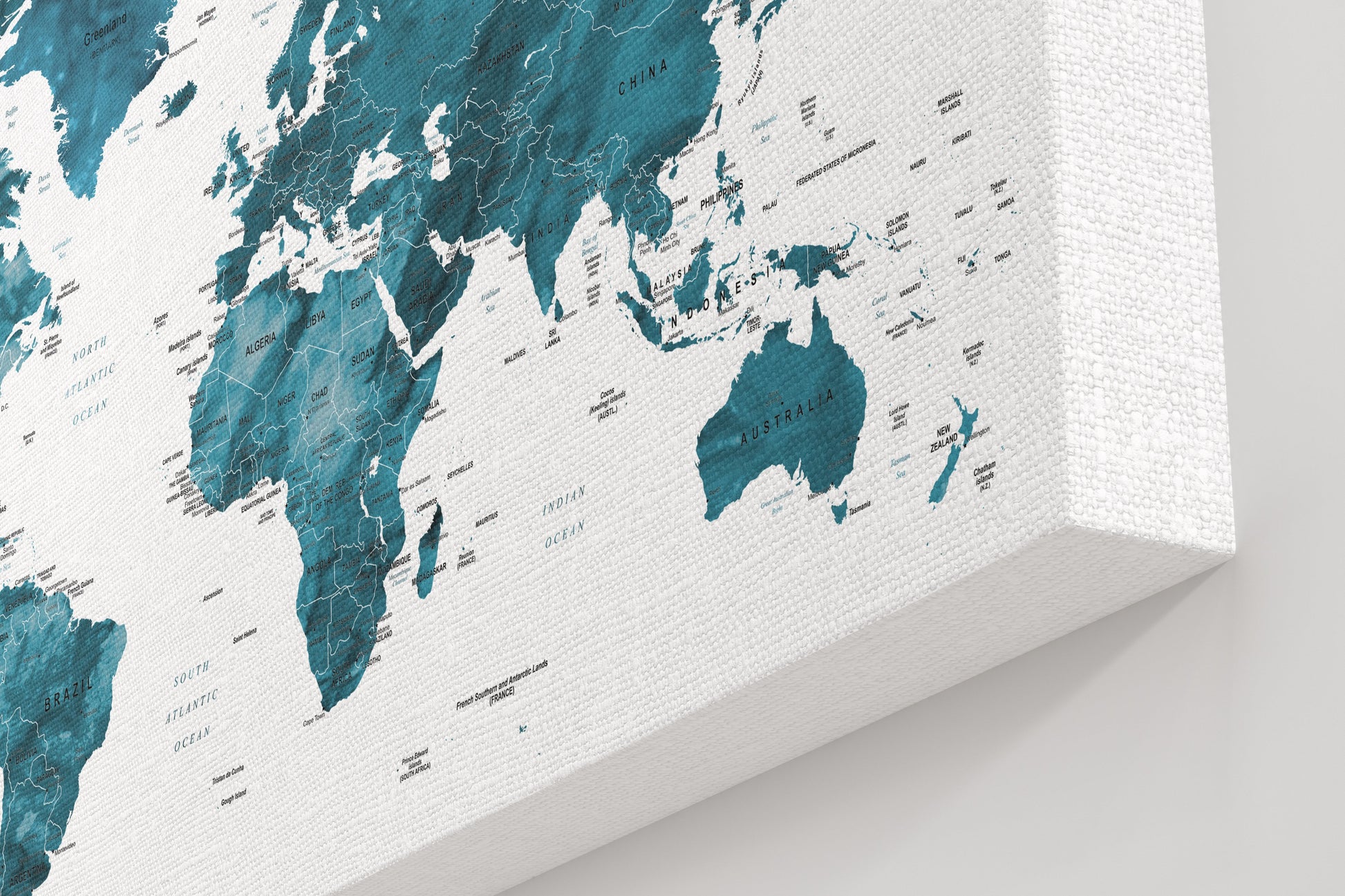 Push Pin World Travel Map