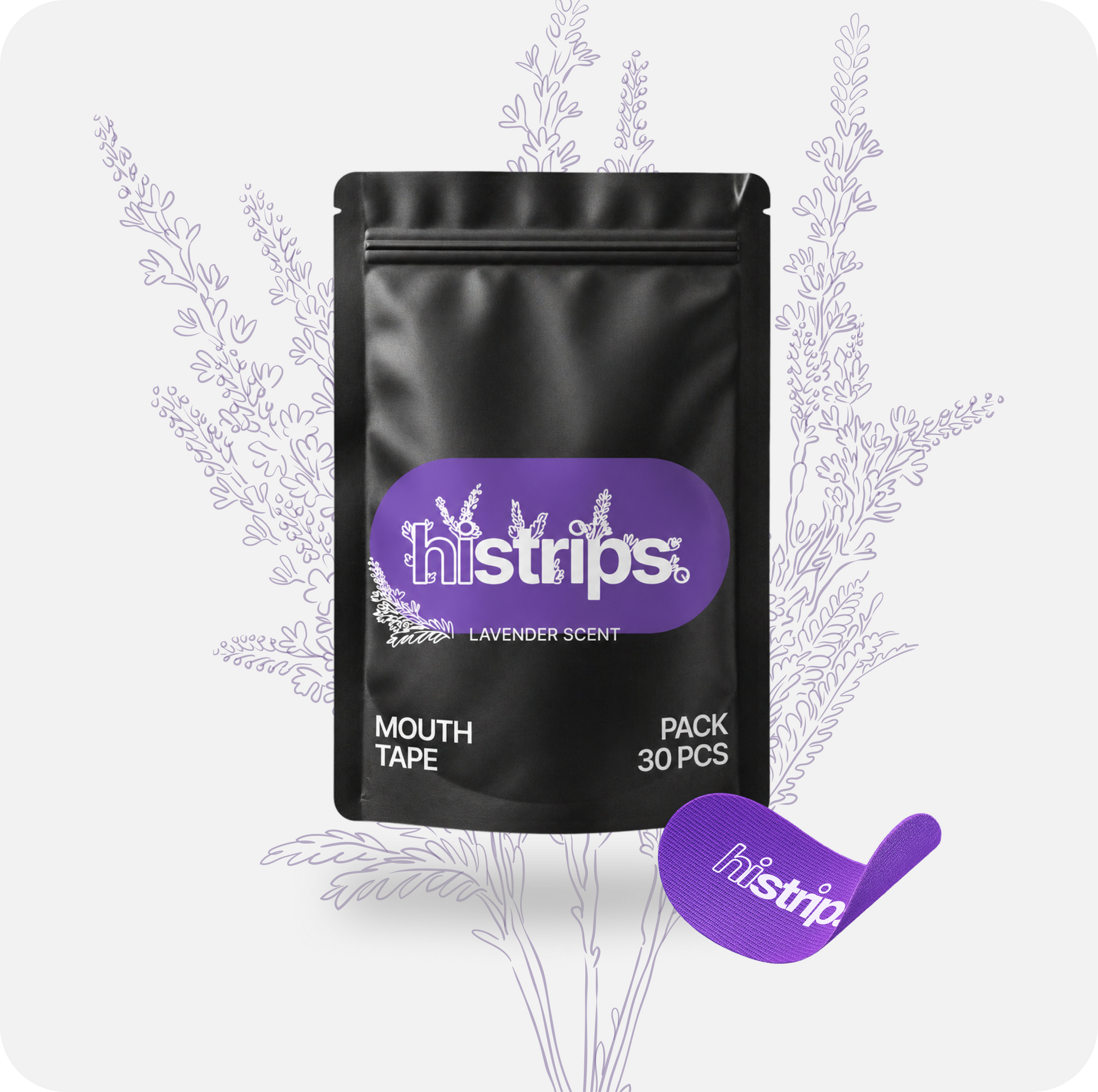 Lavender Mouth Tape