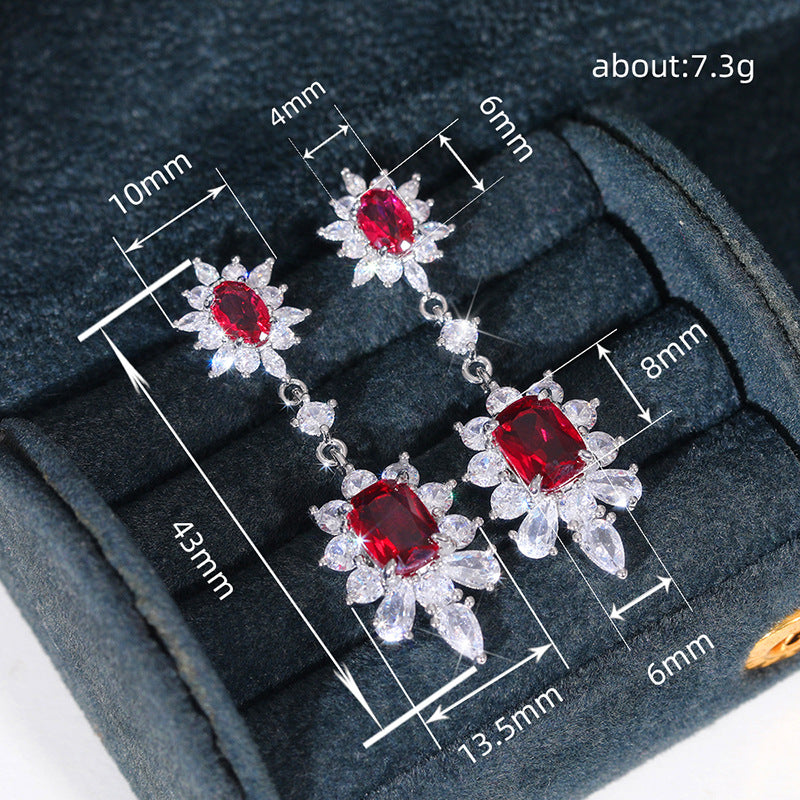 Fashion Luxurious Style Dangle Earrings