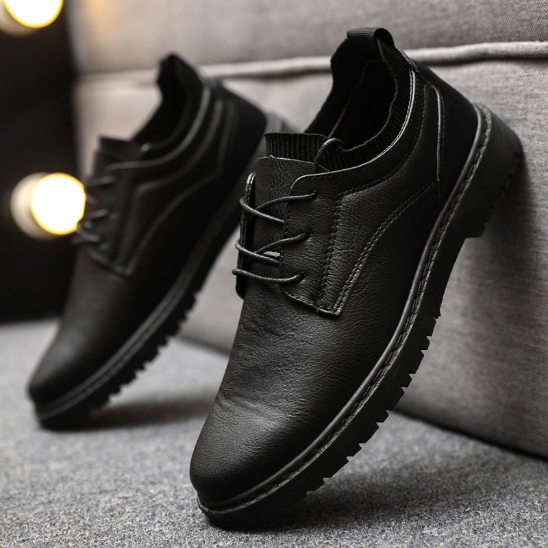 Plus Size Business Casual Leather Shoes Summer