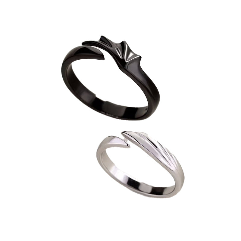 Angels & Demons Couple Combination Rings