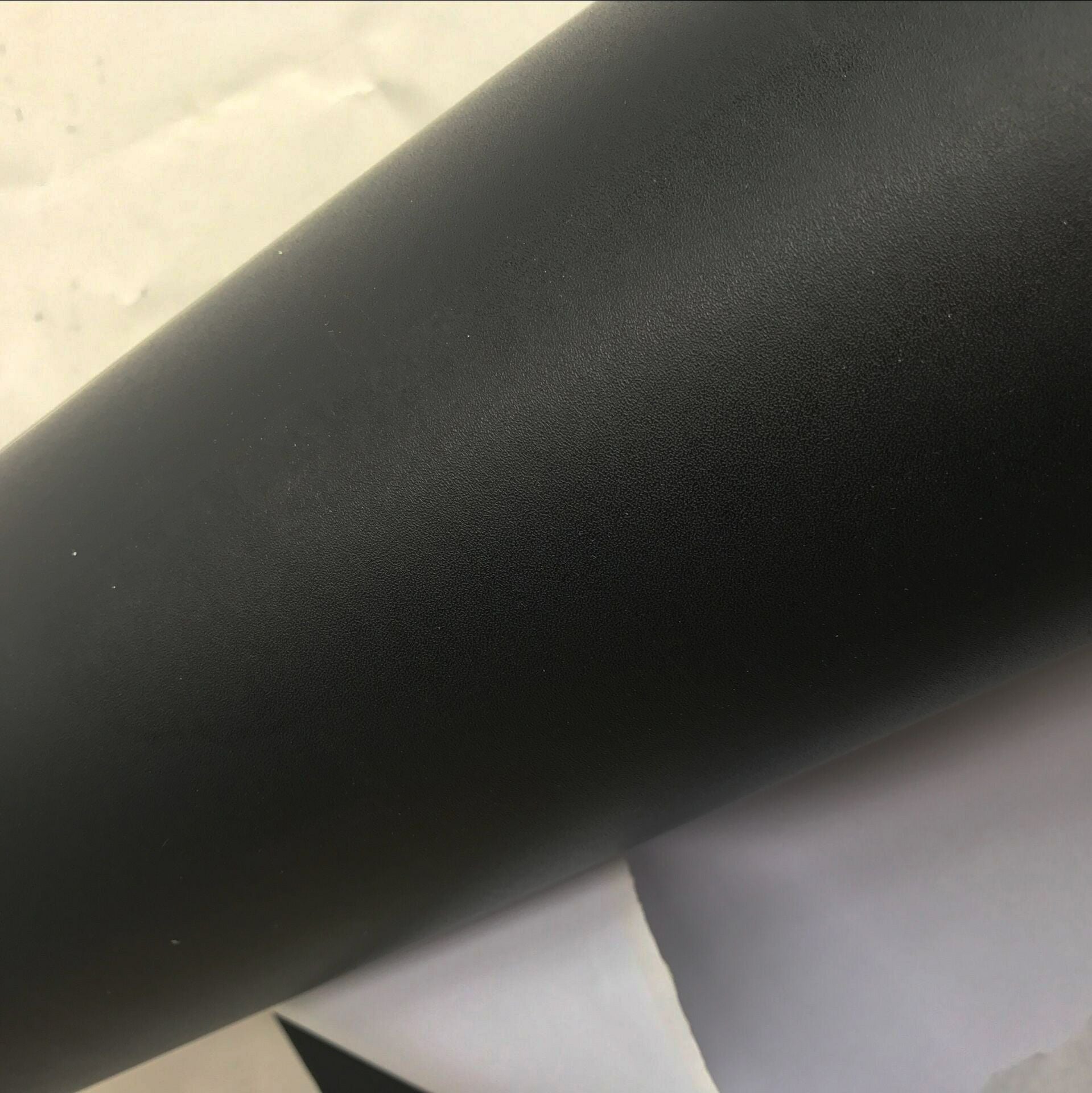 Matte Black PVC Self-Adhesive Label Sticker - A4 Size