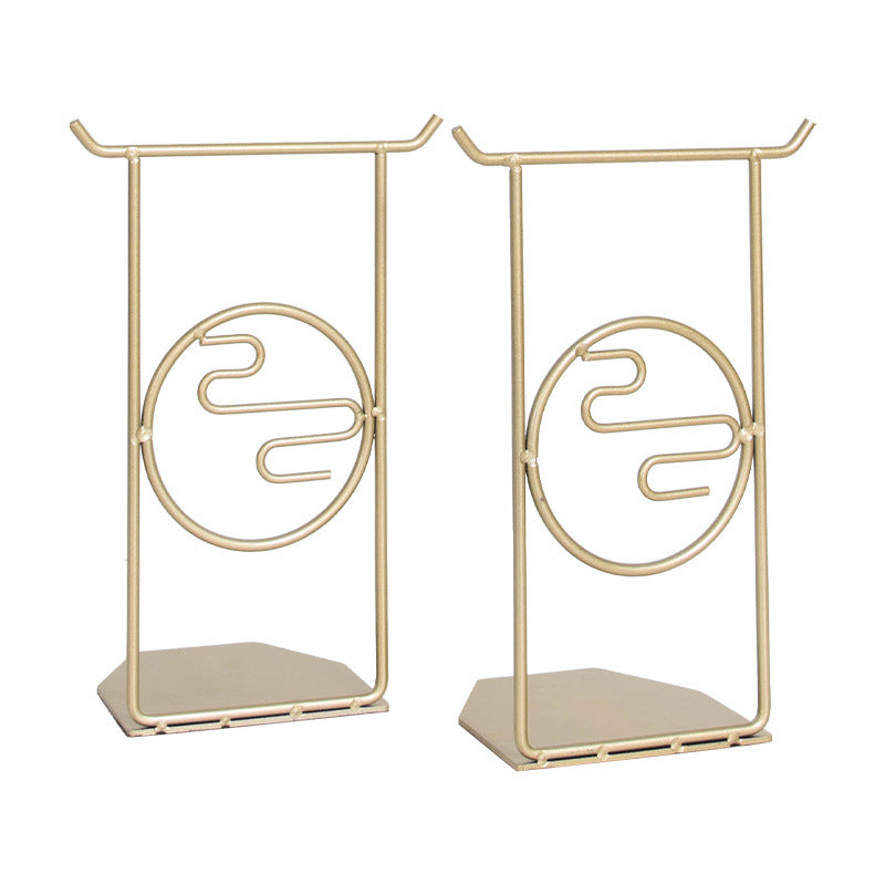 Desktop Metal Bookend Study Office Documents