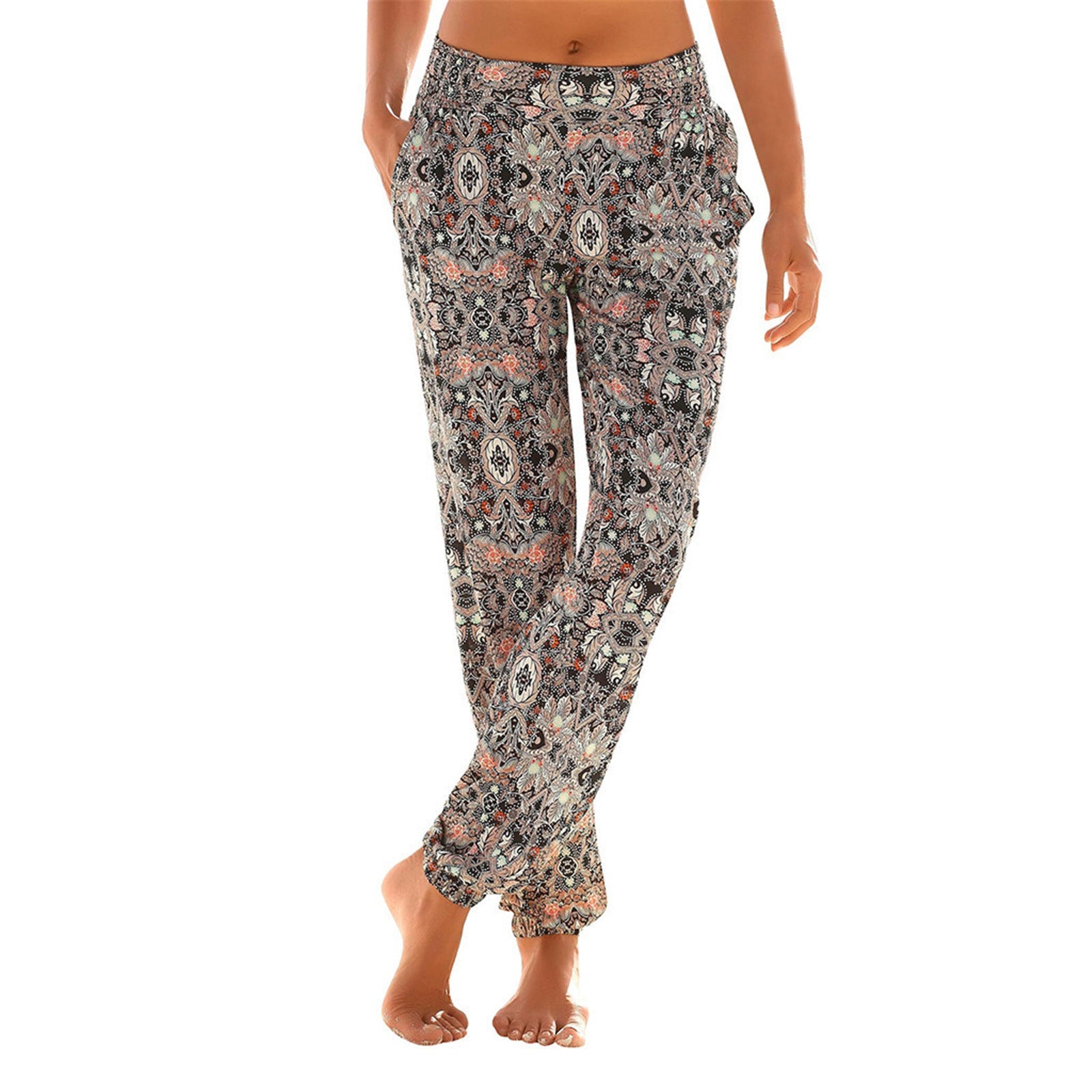 High Waist Tapered Pants