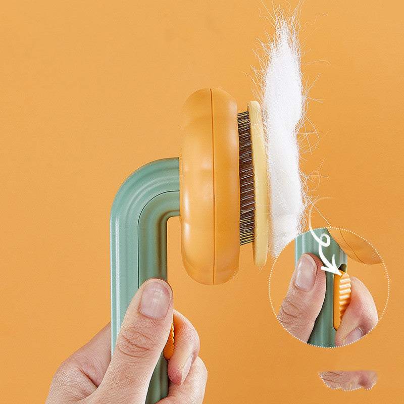 Pet Cat Self-Cleaning Steel Wire Brush