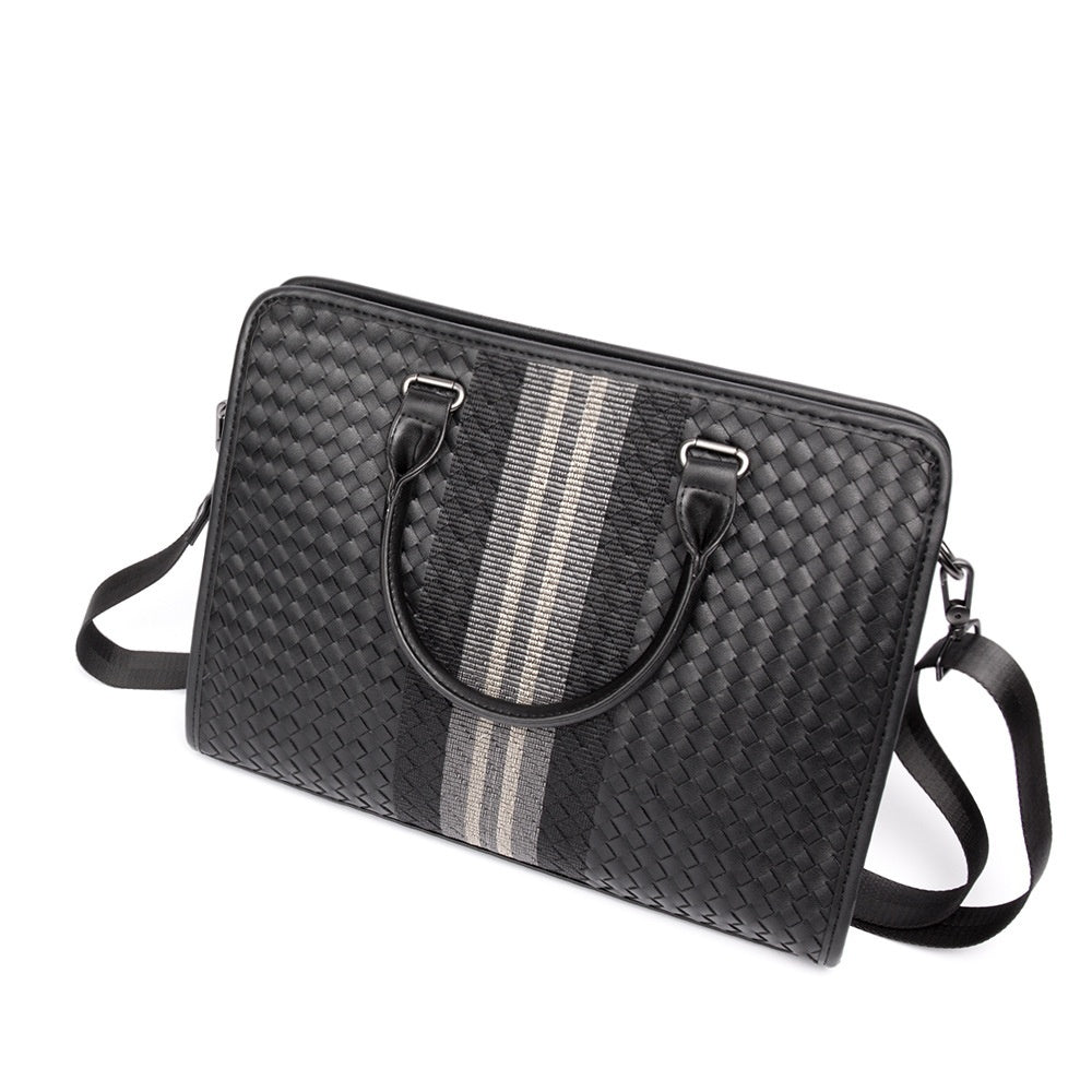 Men's Shoulder Crossbody Briefcase