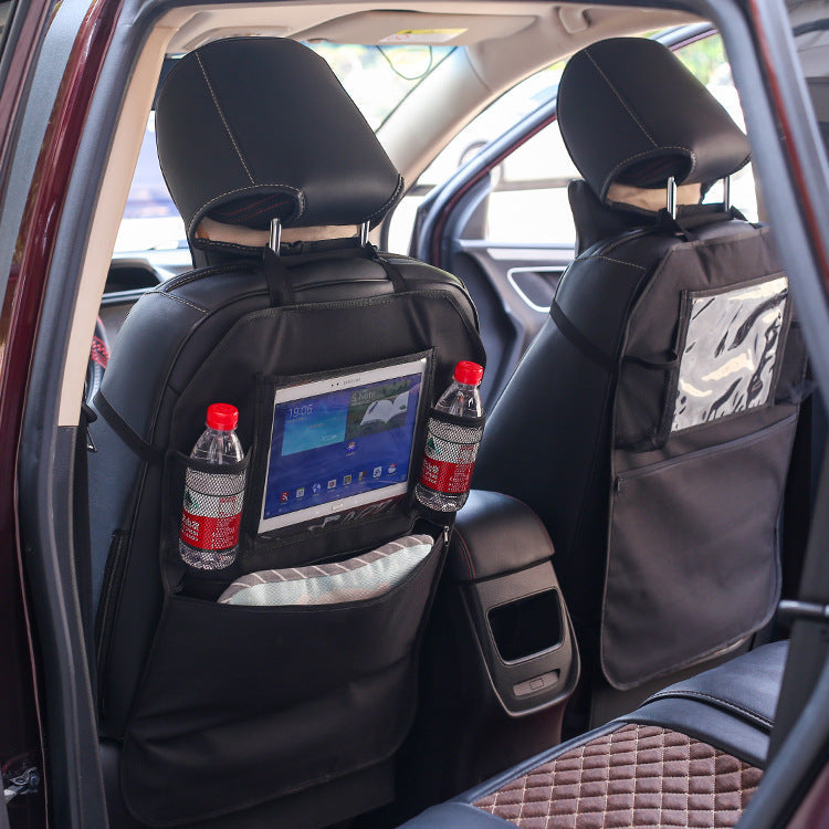 Car Ipad Car Seat Back Storage Seat Kick Pad Hanging Bag