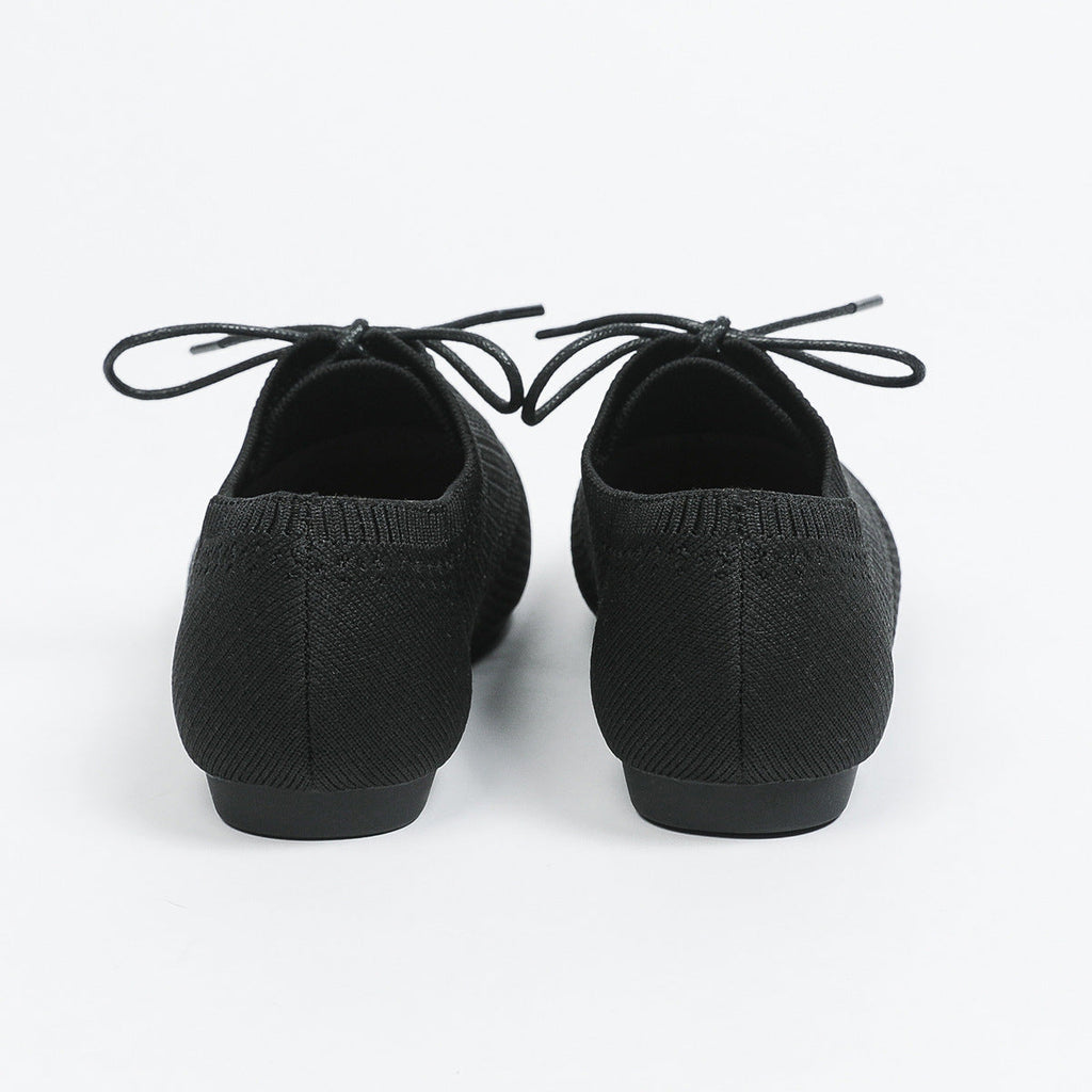 Deep Mouth Brogue Lace-up Leisure Shoes