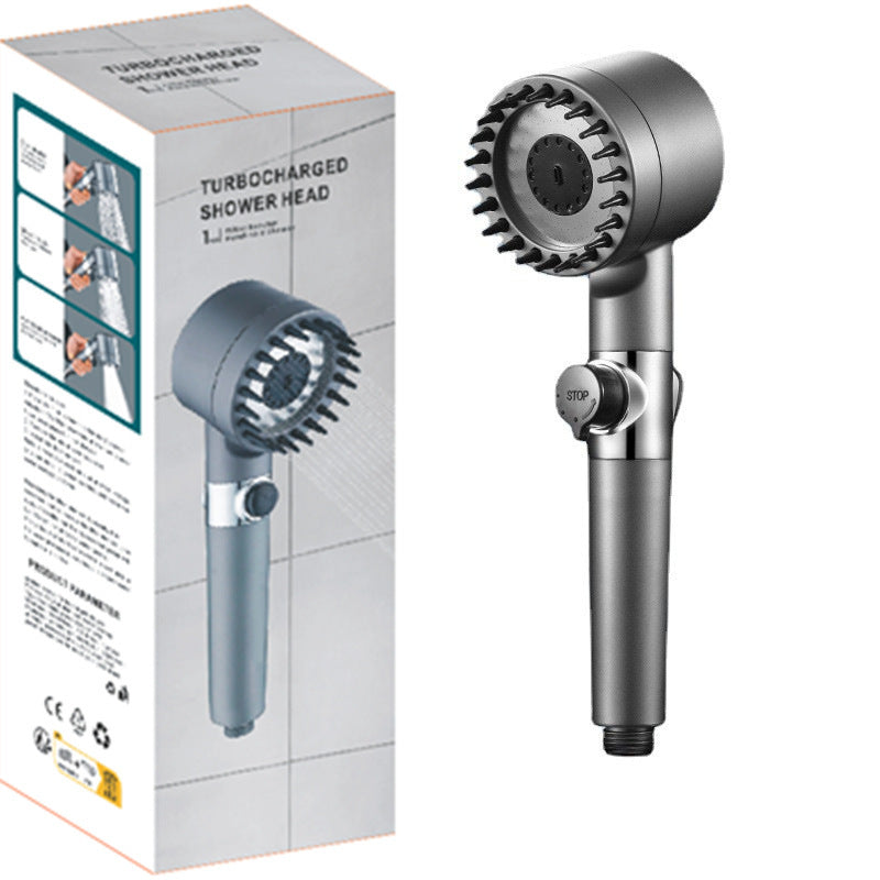 Adjustable Supercharged Shower Head