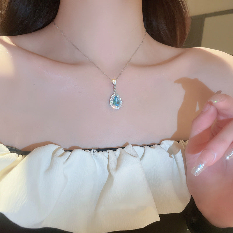 Mermaid Tears Gem Jewelry Set