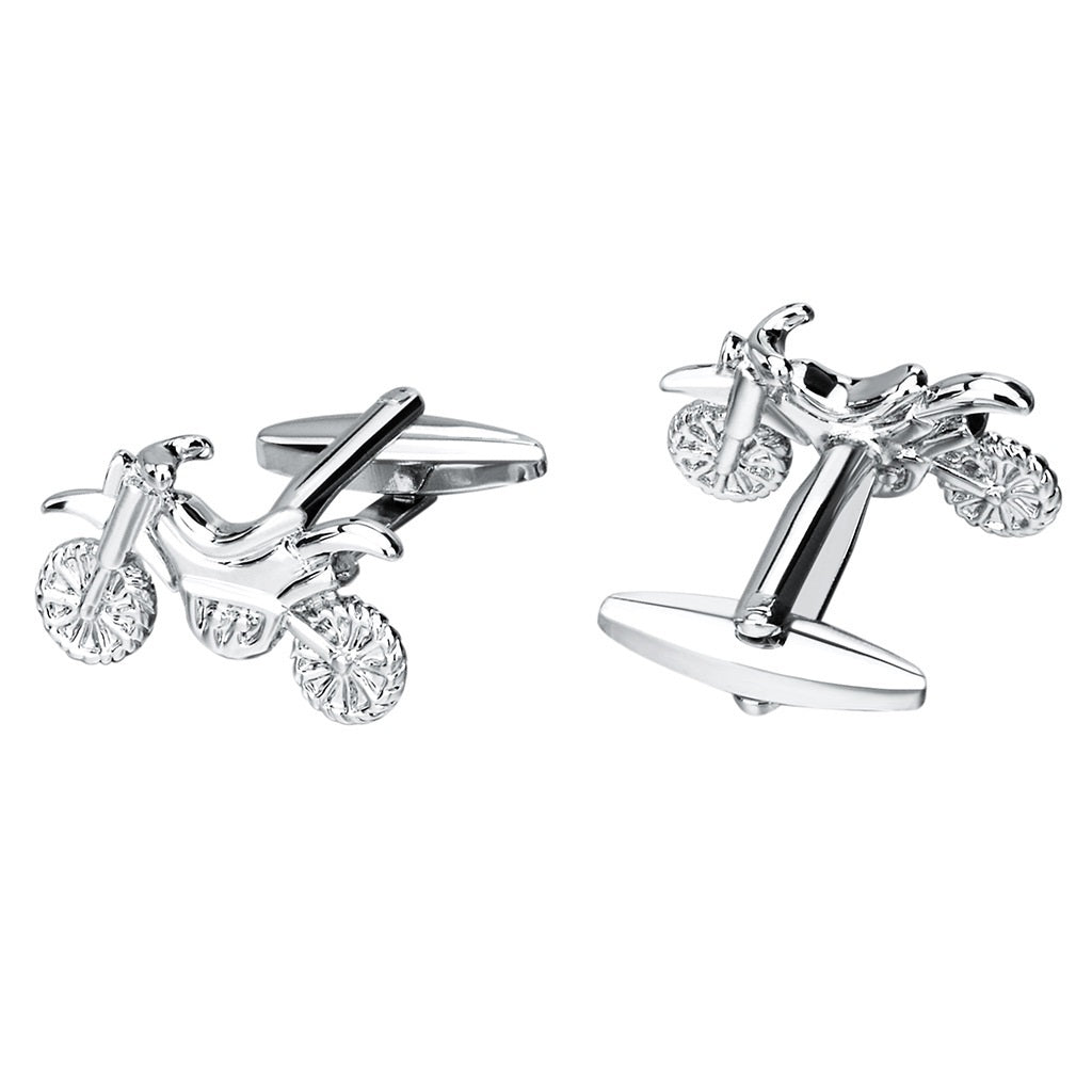 Motorcycle Style Glossy Men's Cuff Nails