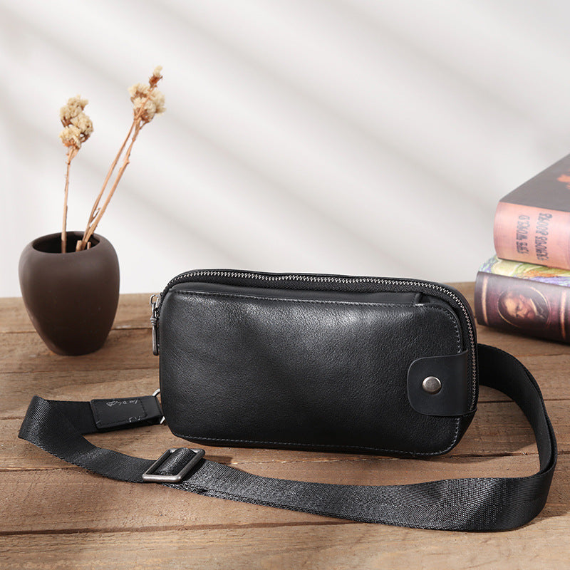 Men's Cowhide Fanny Pack