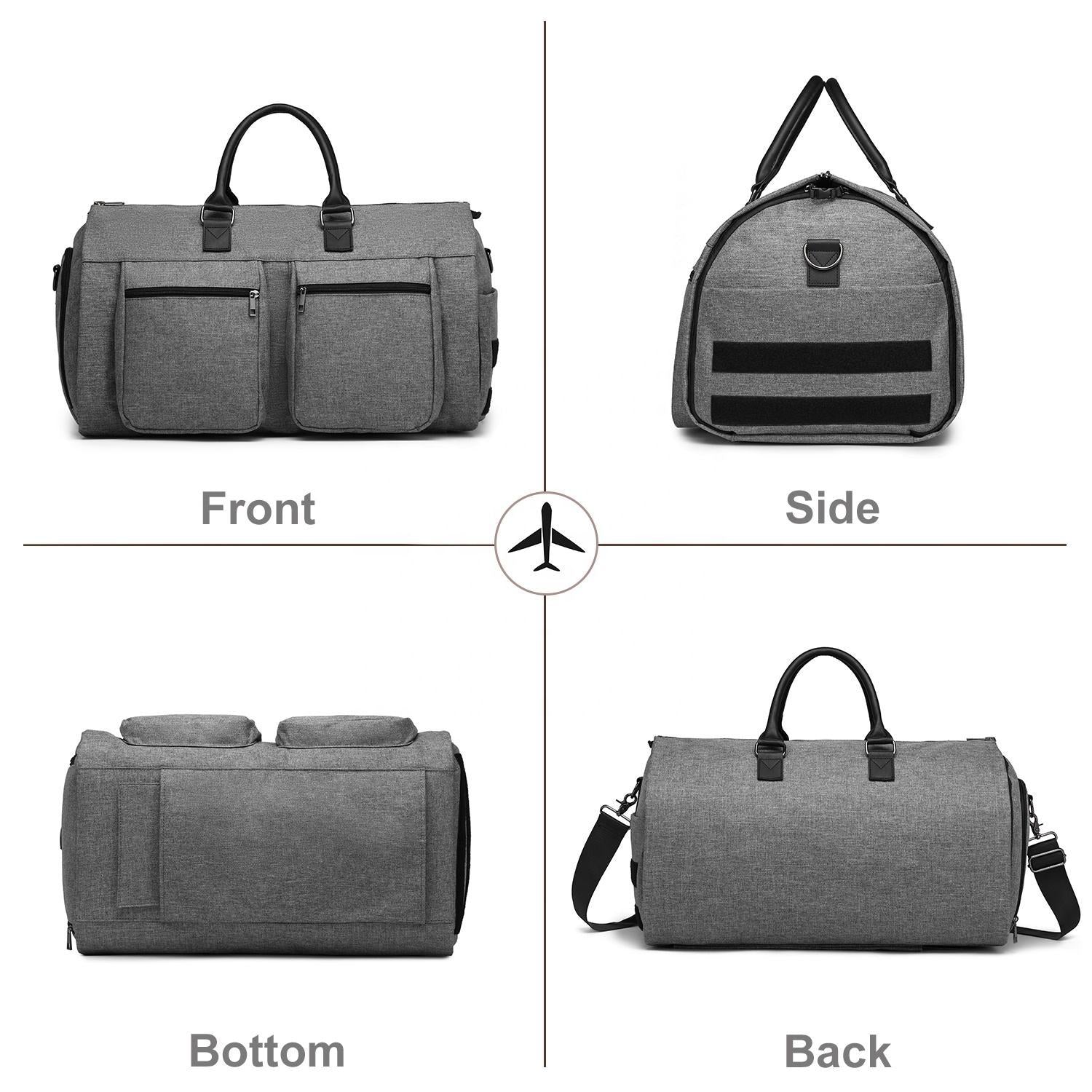 Portable Folding Lever Bag High Capacity