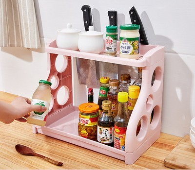 Multilayer Kitchen Storage Shelving
