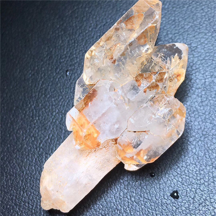 Natural White Crystal Skeleton Backbone Rough Stone