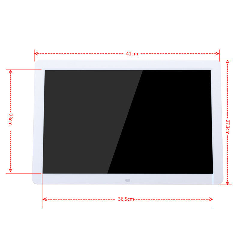 17" HD Digital Photo Frame Display Stand
